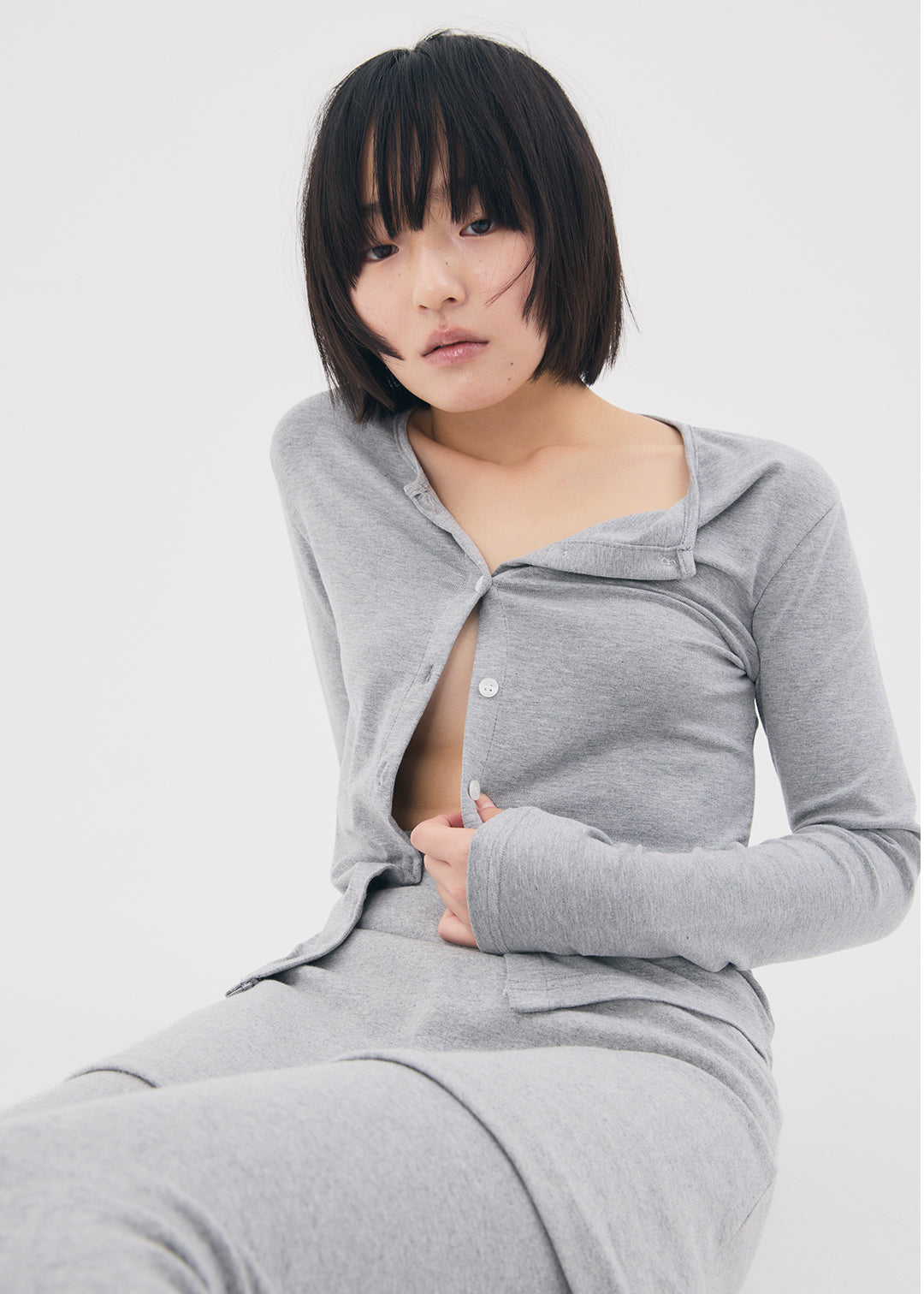 【RESTOCK】Docking Skirt Leggings (Gray)