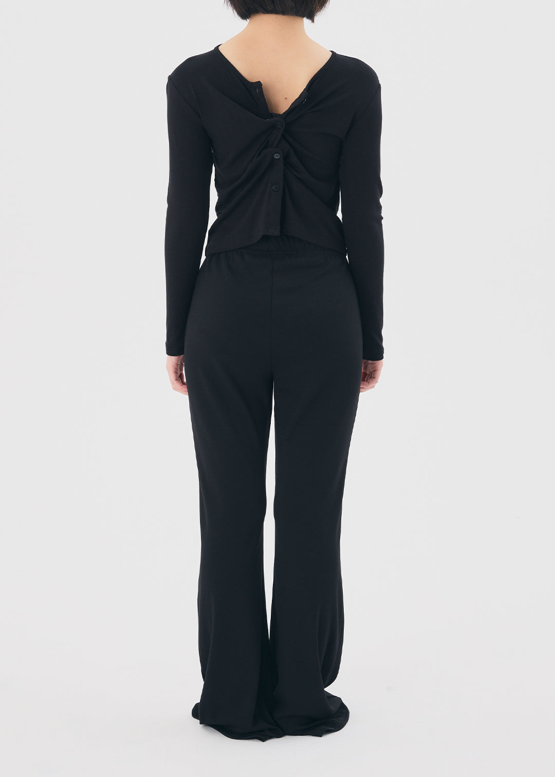 【NEW】Set Up Cardi (Black)