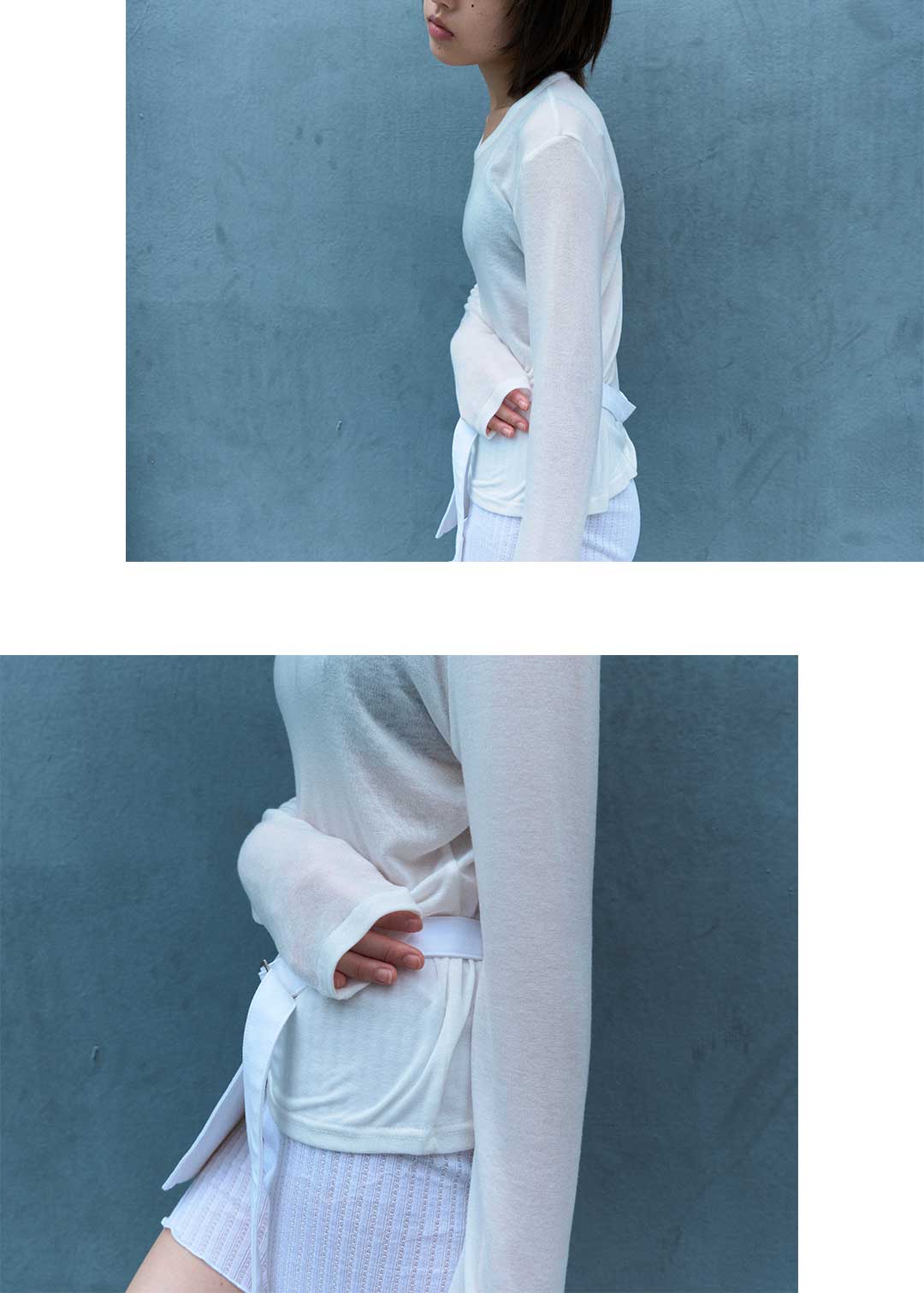 Sheer Tops (White)