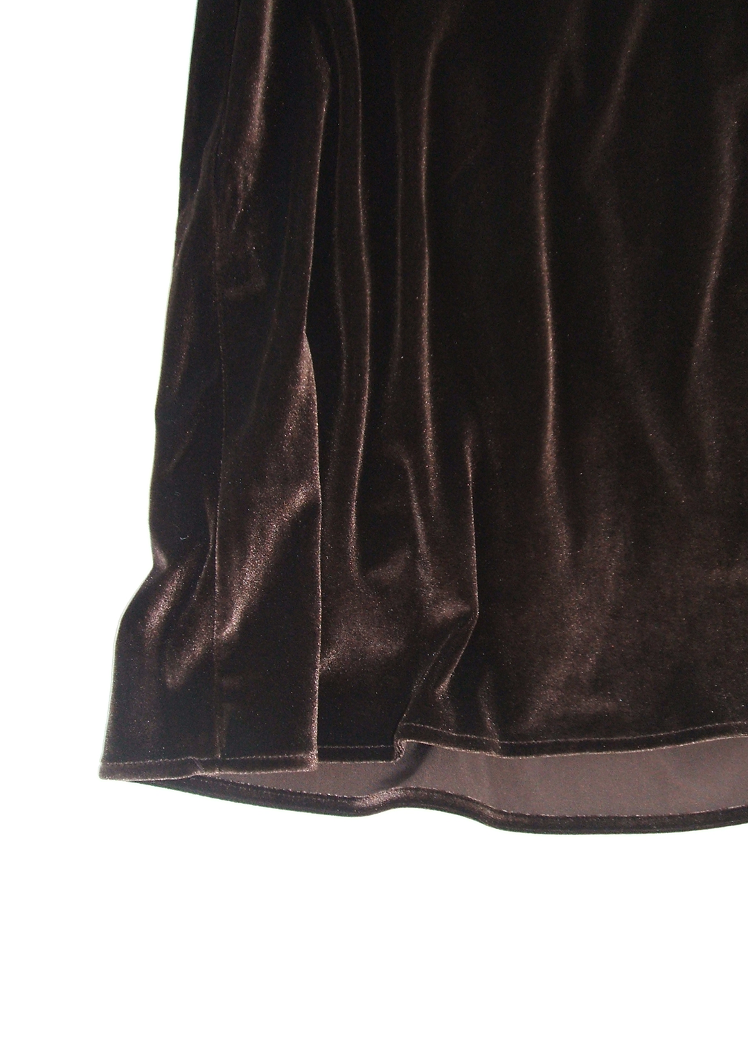 【NEW】Velours Skirt (Brown)