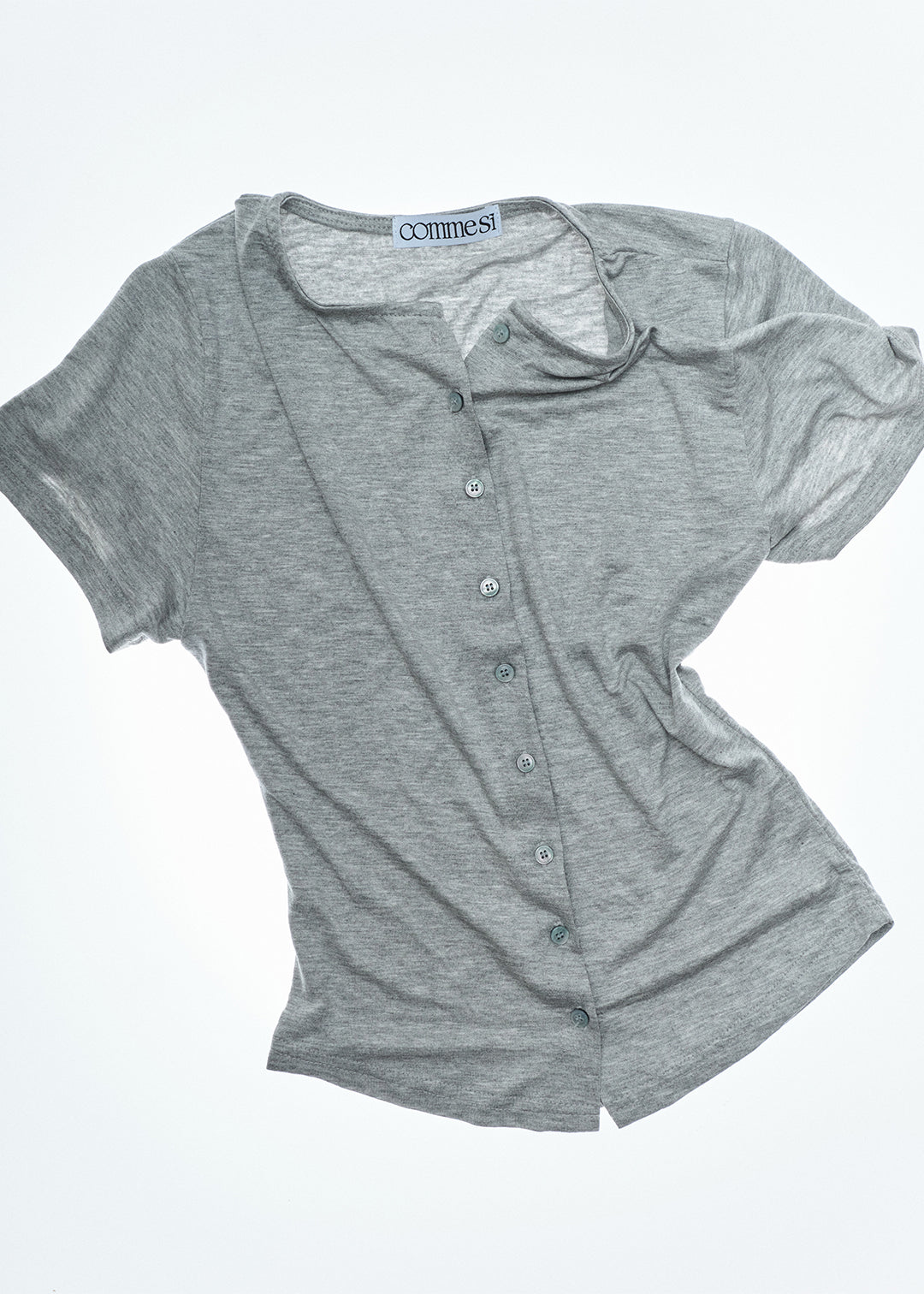 Cardigan Tee (Gray)