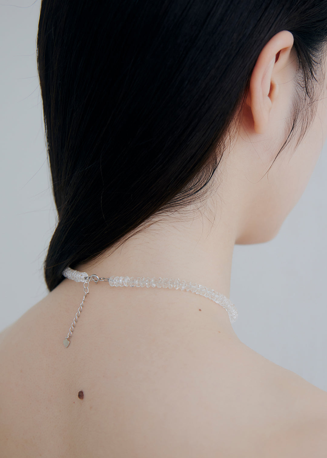 Radiant Pearl Crystal Choker