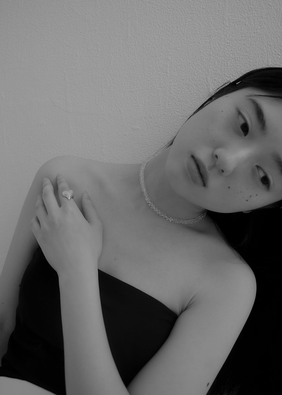 Radiant Pearl Crystal Choker