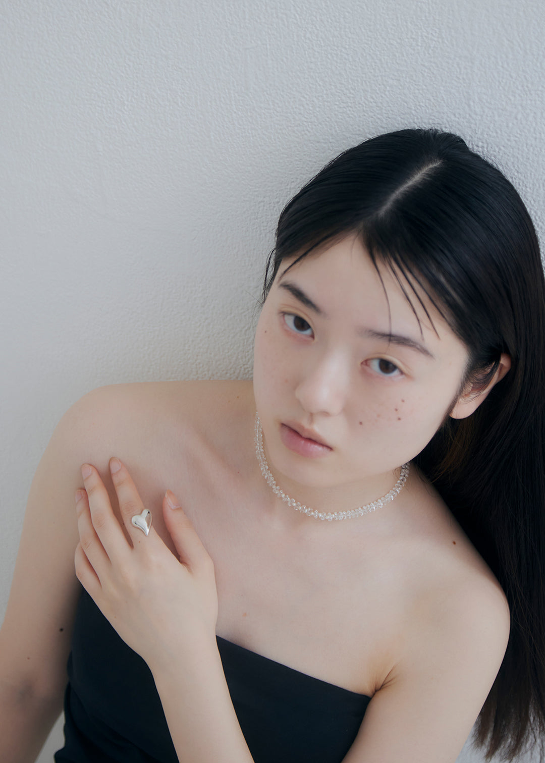 Radiant Pearl Crystal Choker