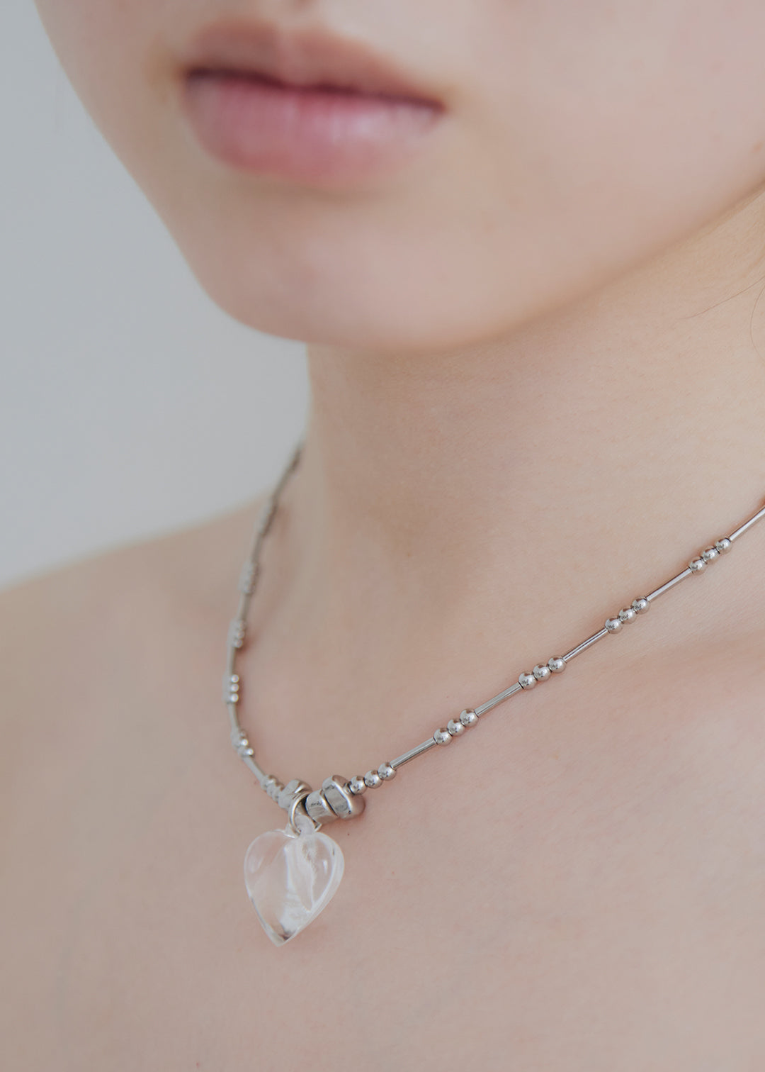 Surgical Steel Heart Necklace
