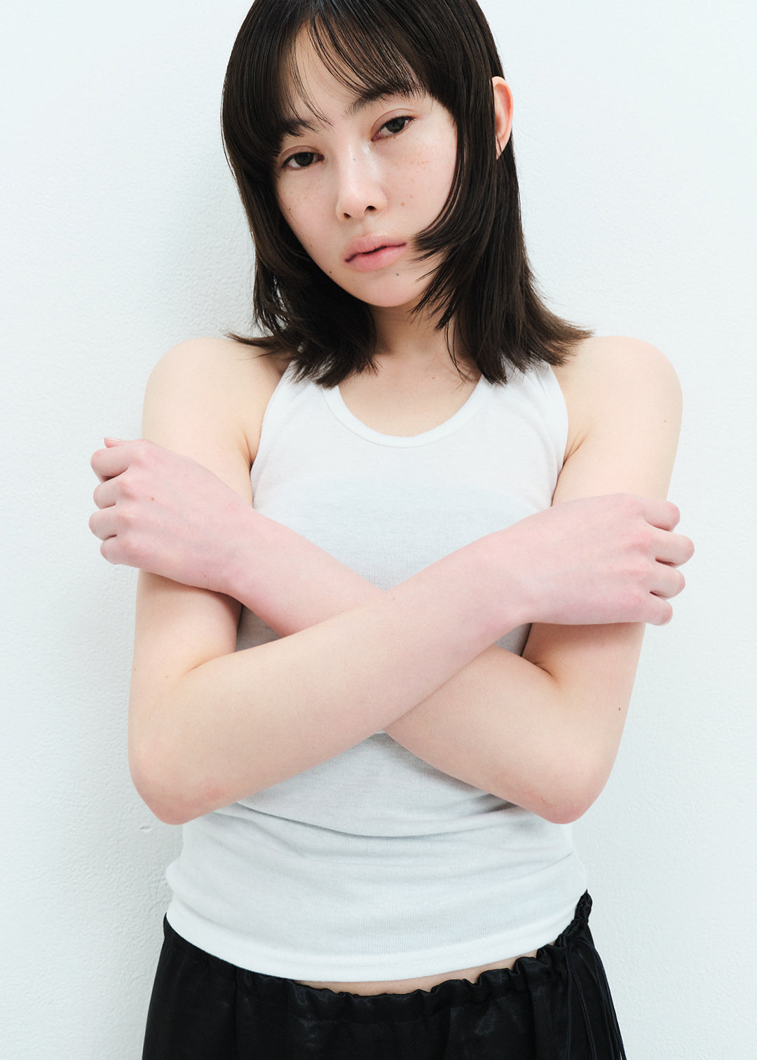 Halter Neck Tee (White)