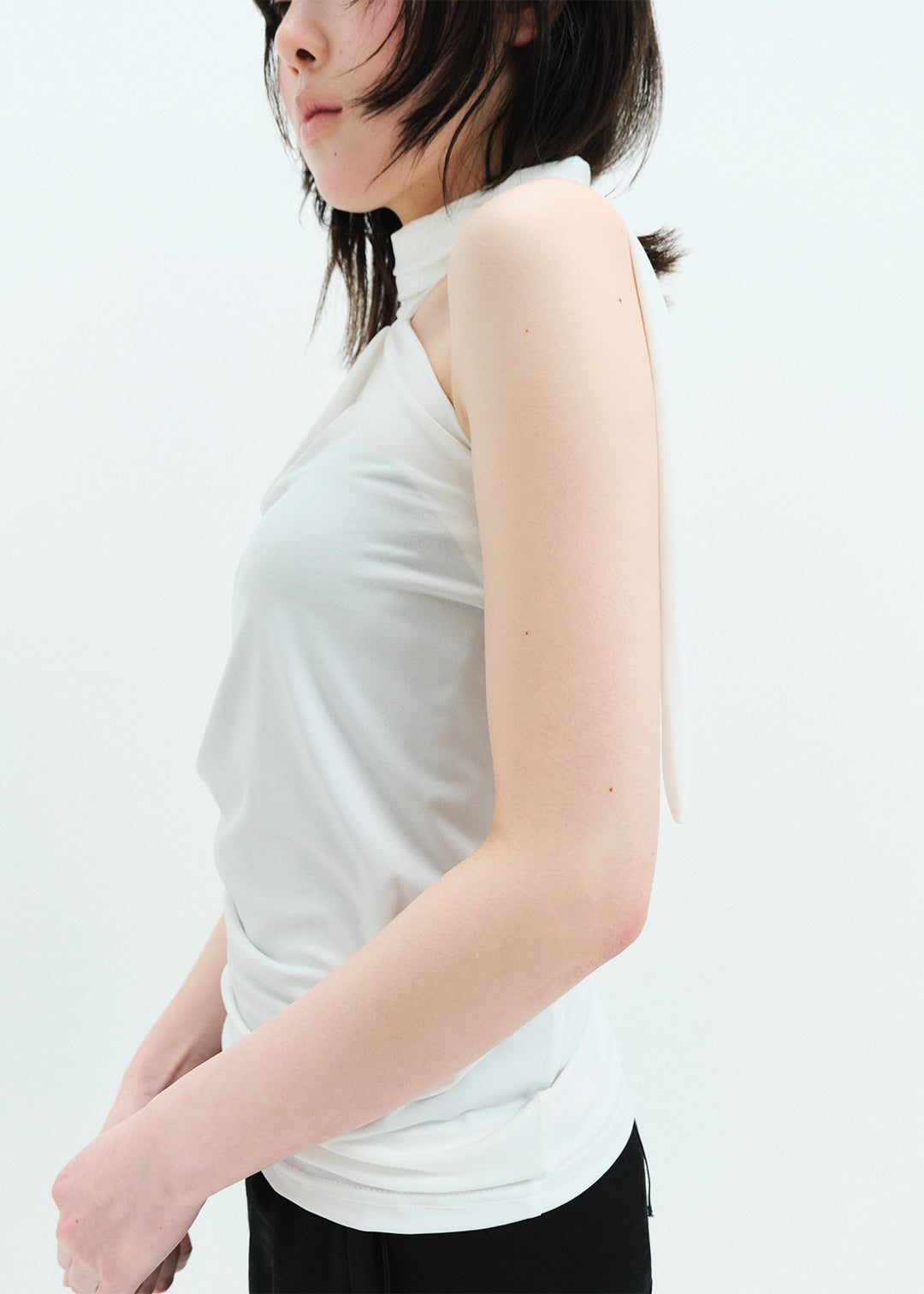 Halter Neck Tops (Ivory)