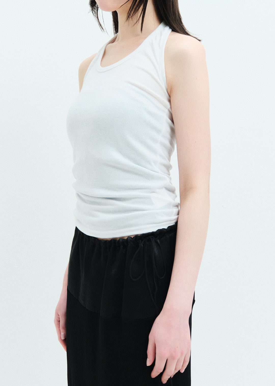 Halter Neck Tee (White)