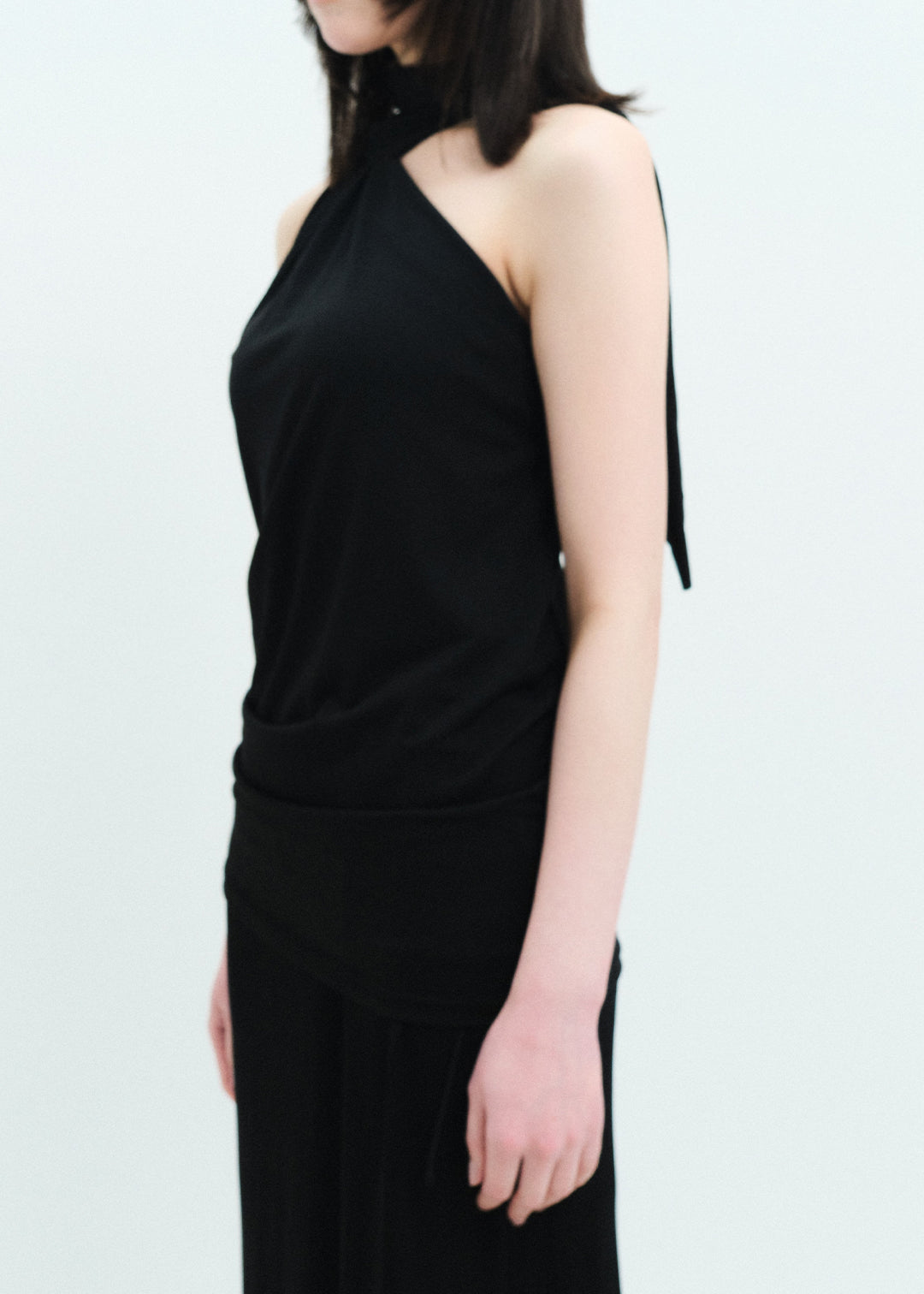 Halter Neck Tops (Black)