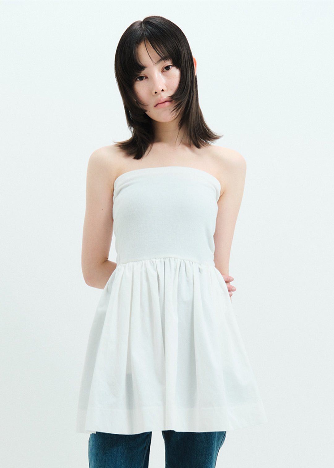 Bustier Top (White)
