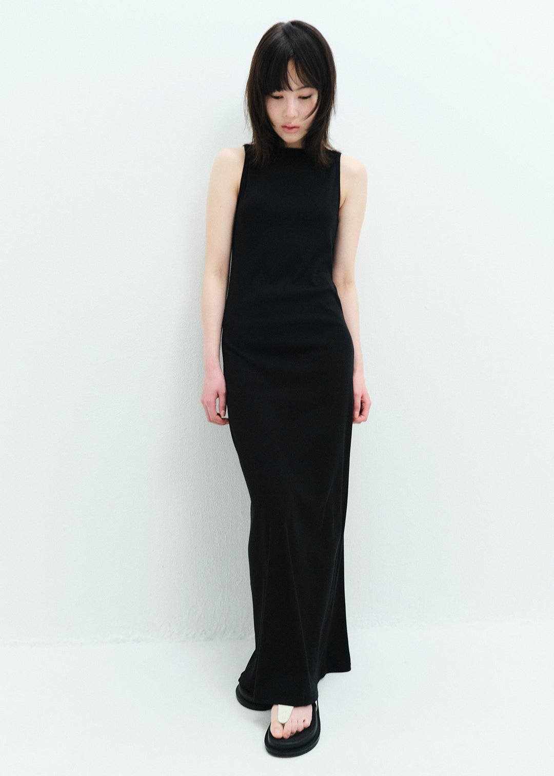 Back Style Dress (Black)