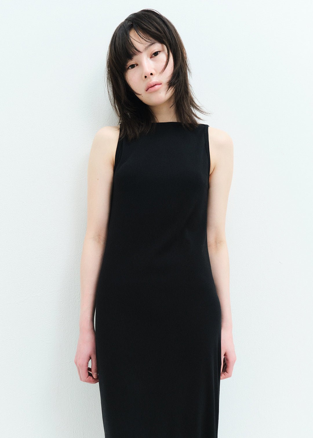 Back Style Dress (Black)