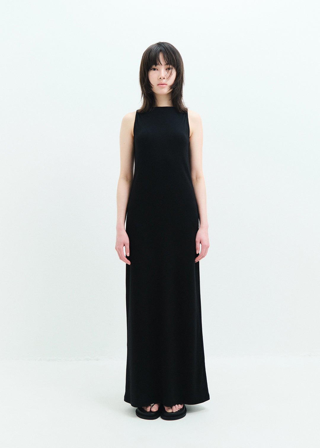 Back Style Dress (Black)