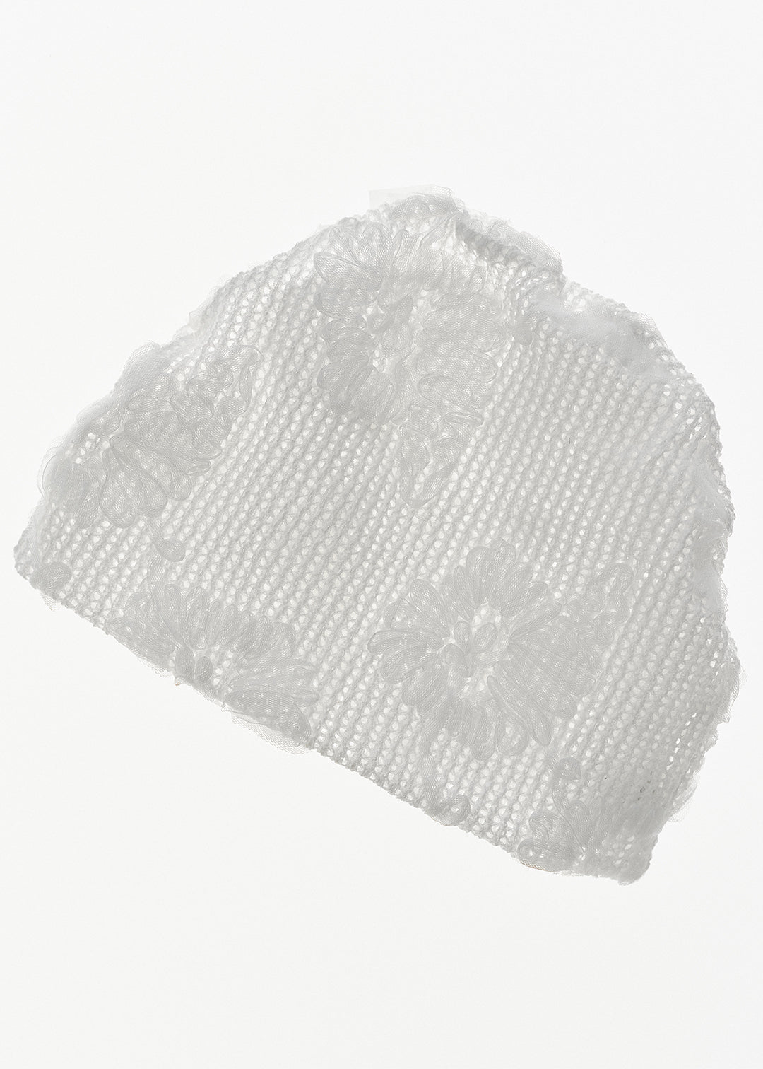 Soft Lace Beanie (White)