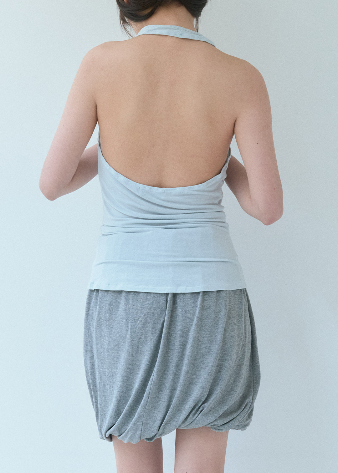 【6/20(Sat) 12:00】Drape Balloon Skirt (Gray)