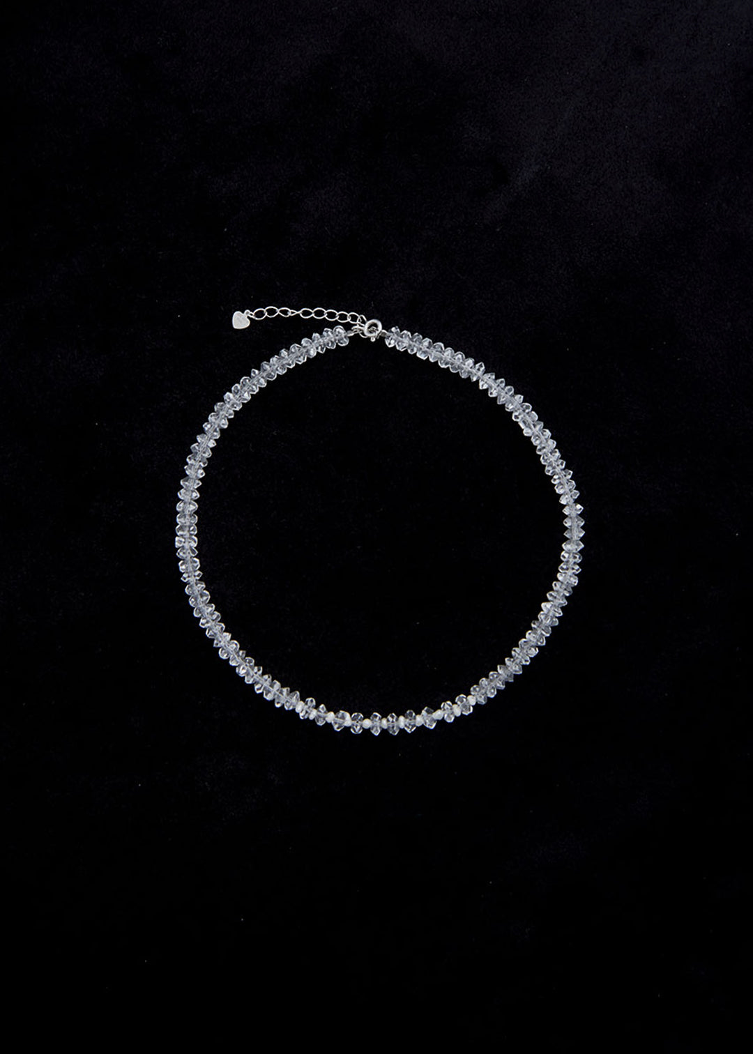 Radiant Pearl Crystal Choker