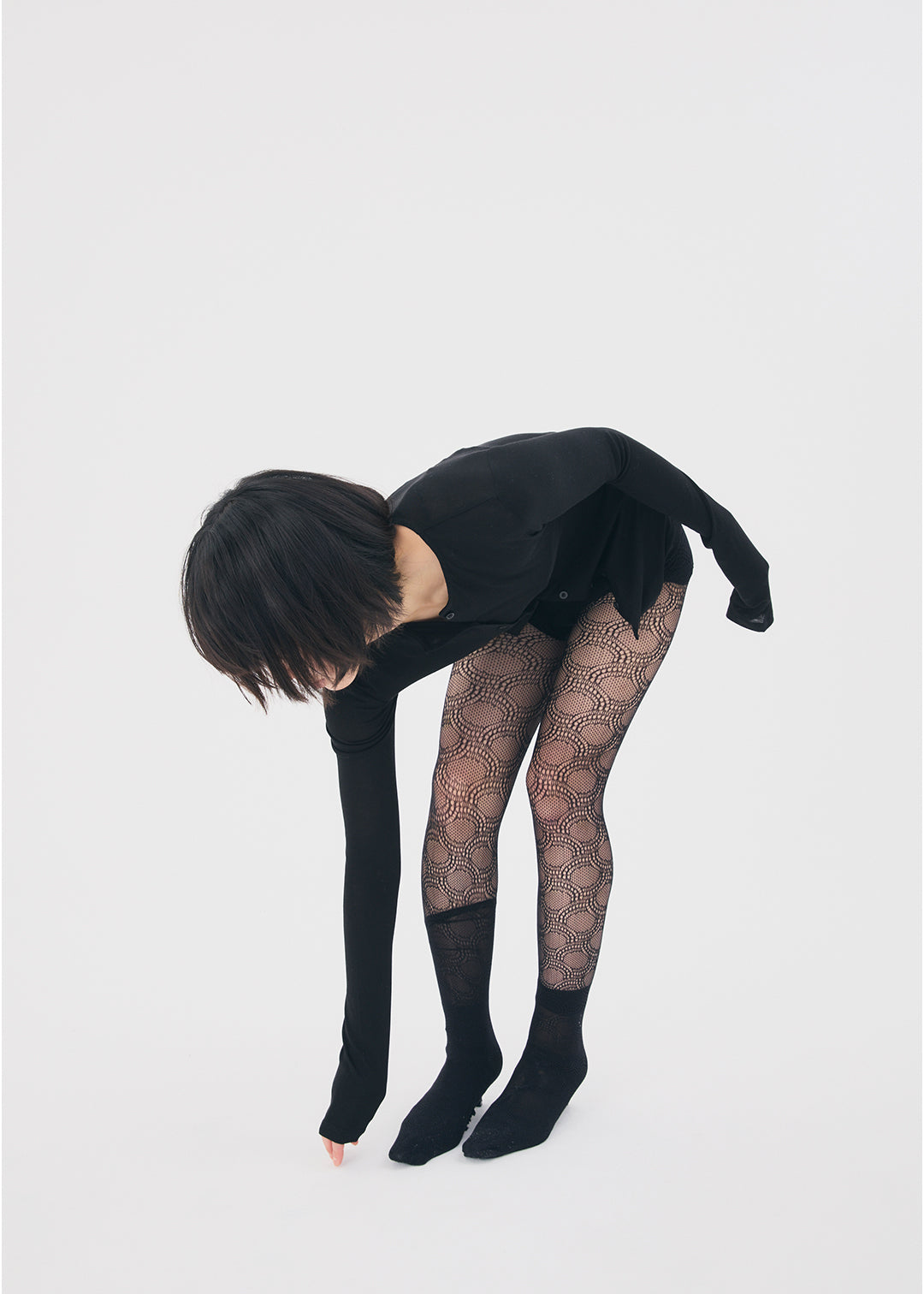 Sensual Sheer Cardi (Black) – COMME SI STUDIO