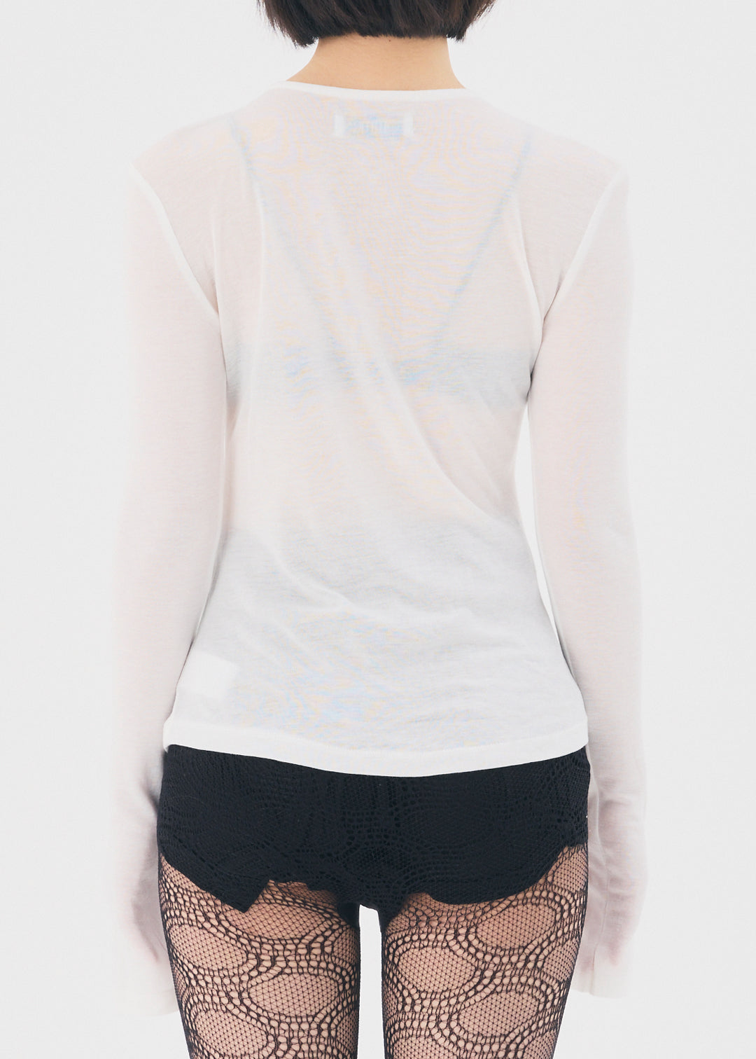 【NEW】Sensual Sheer Cardi (Ivory)