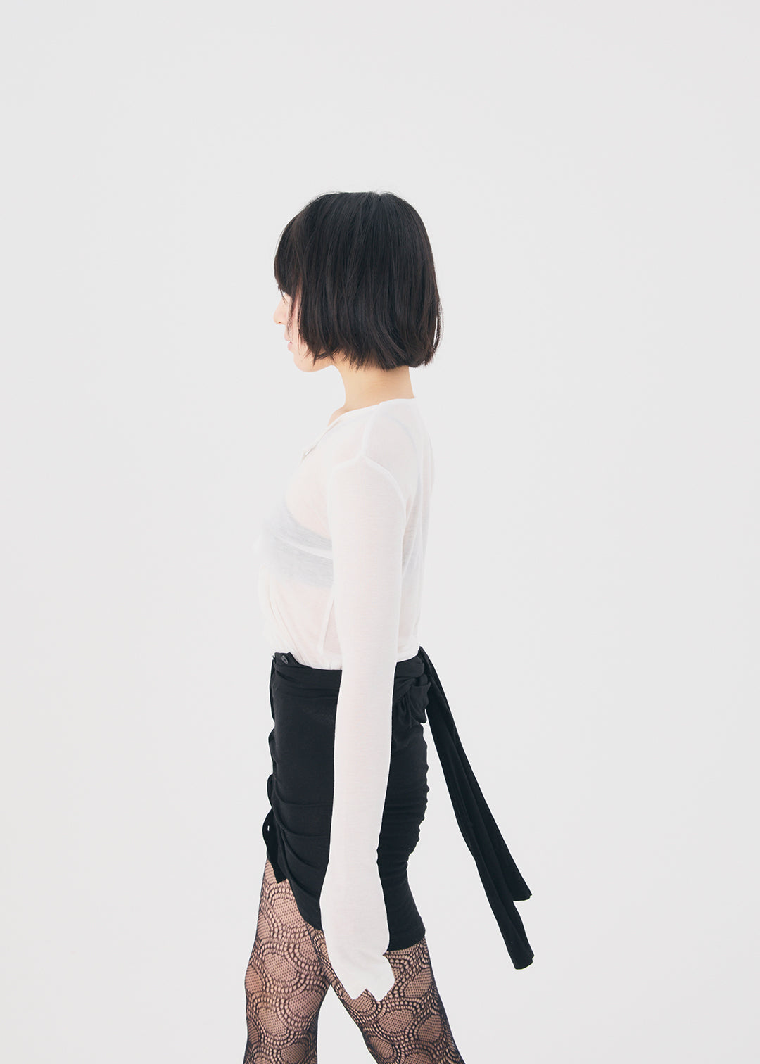 【NEW】Sensual Sheer Cardi (Ivory)