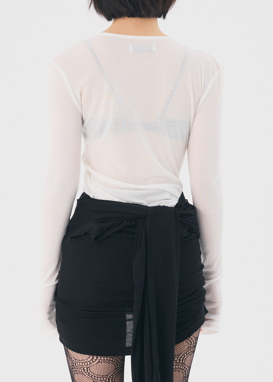 Sensual Sheer Cardi (Ivory) – COMME SI STUDIO