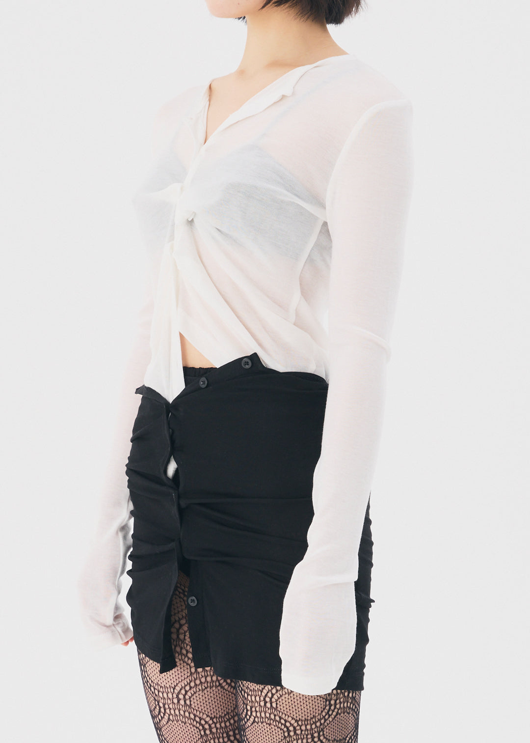 NEW】Sensual Sheer Cardi (Ivory) – COMME SI STUDIO