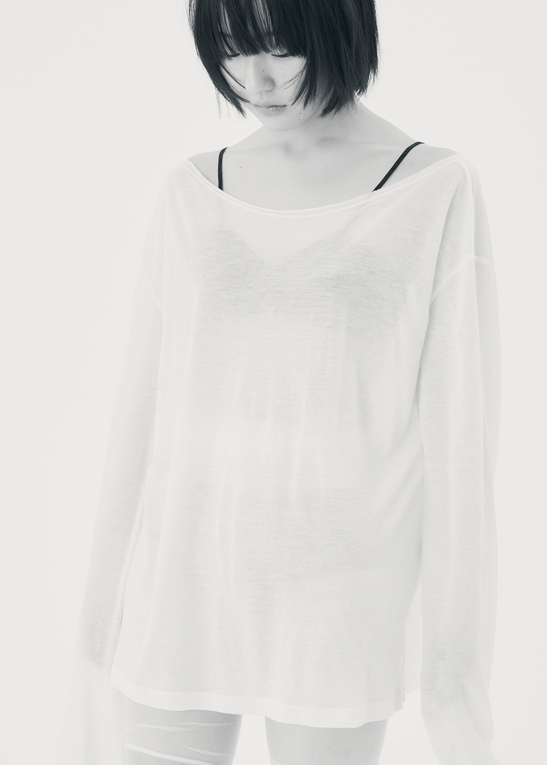 【NEW】Misty Wool Top (Ivory)