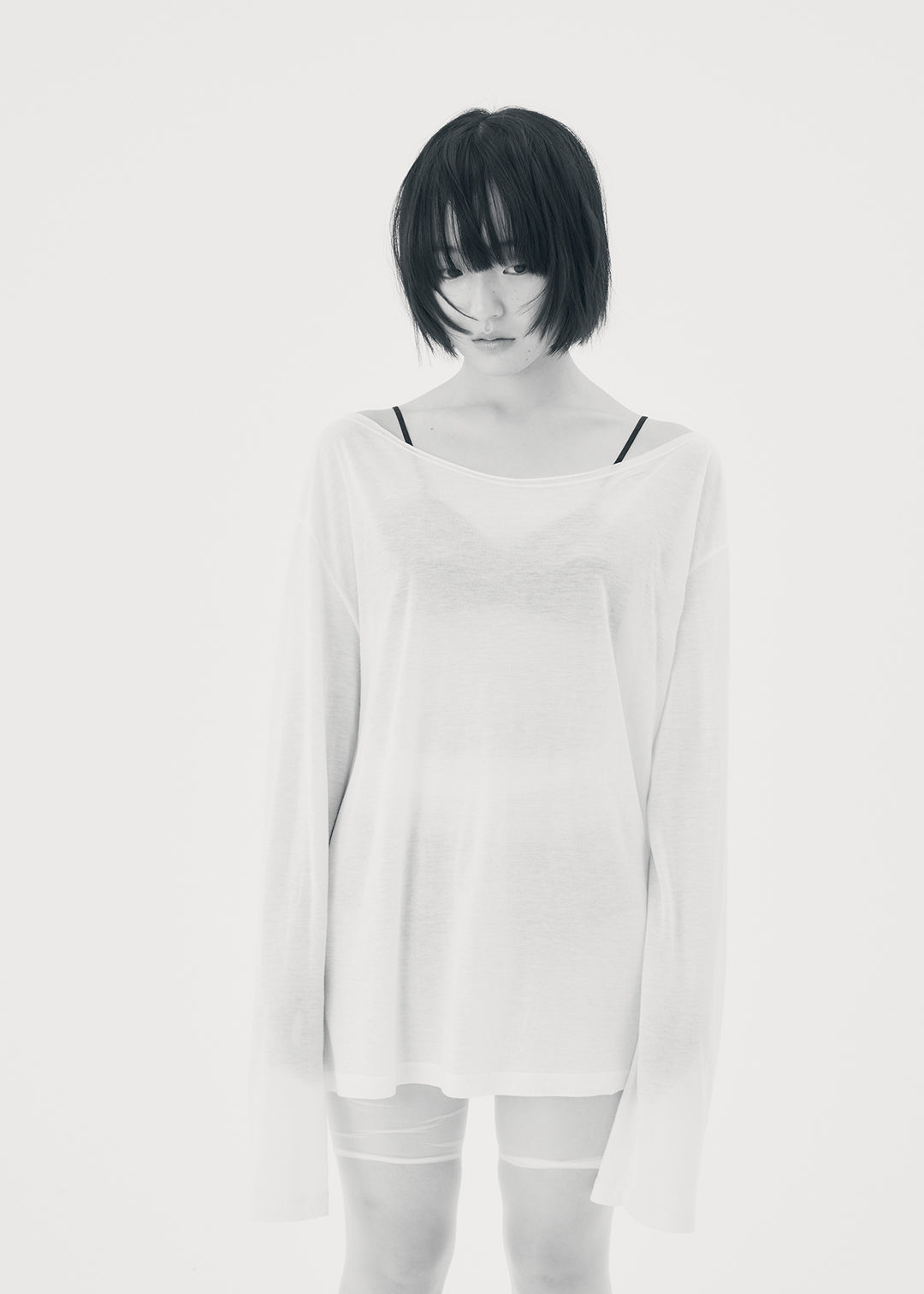 【NEW】Misty Wool Top (Ivory)