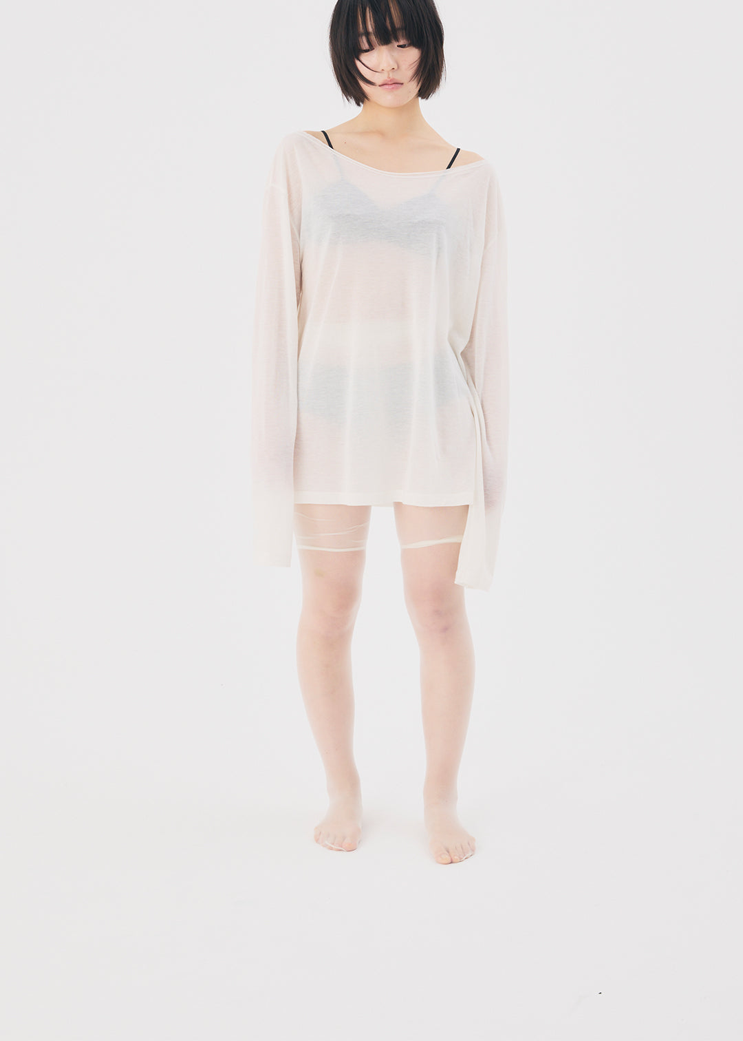 【NEW】Misty Wool Top (Ivory)