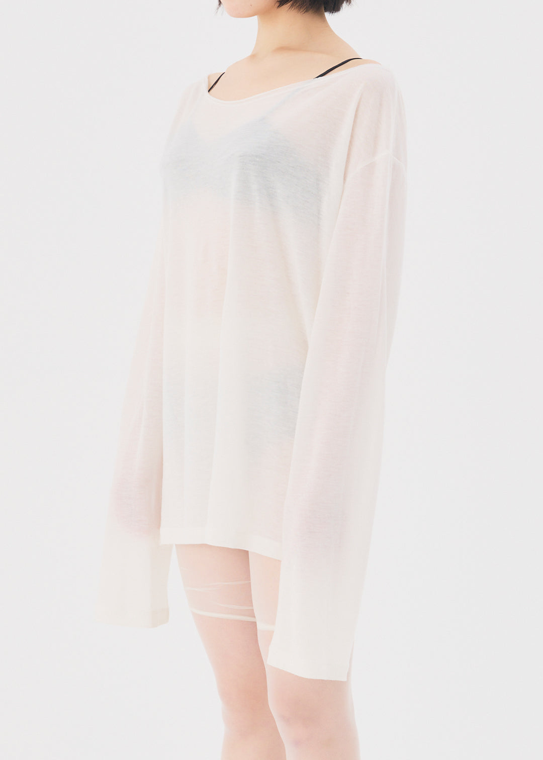 【NEW】Misty Wool Top (Ivory)
