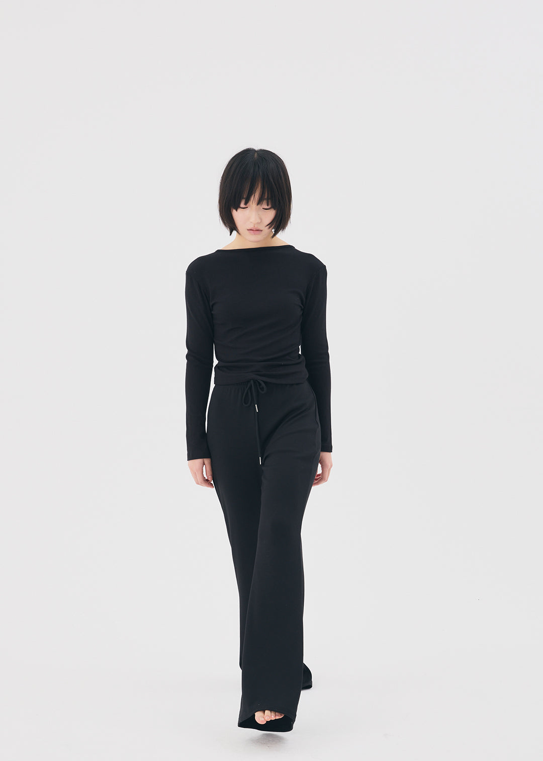 【NEW】Basic Stretch Leggings (Black)