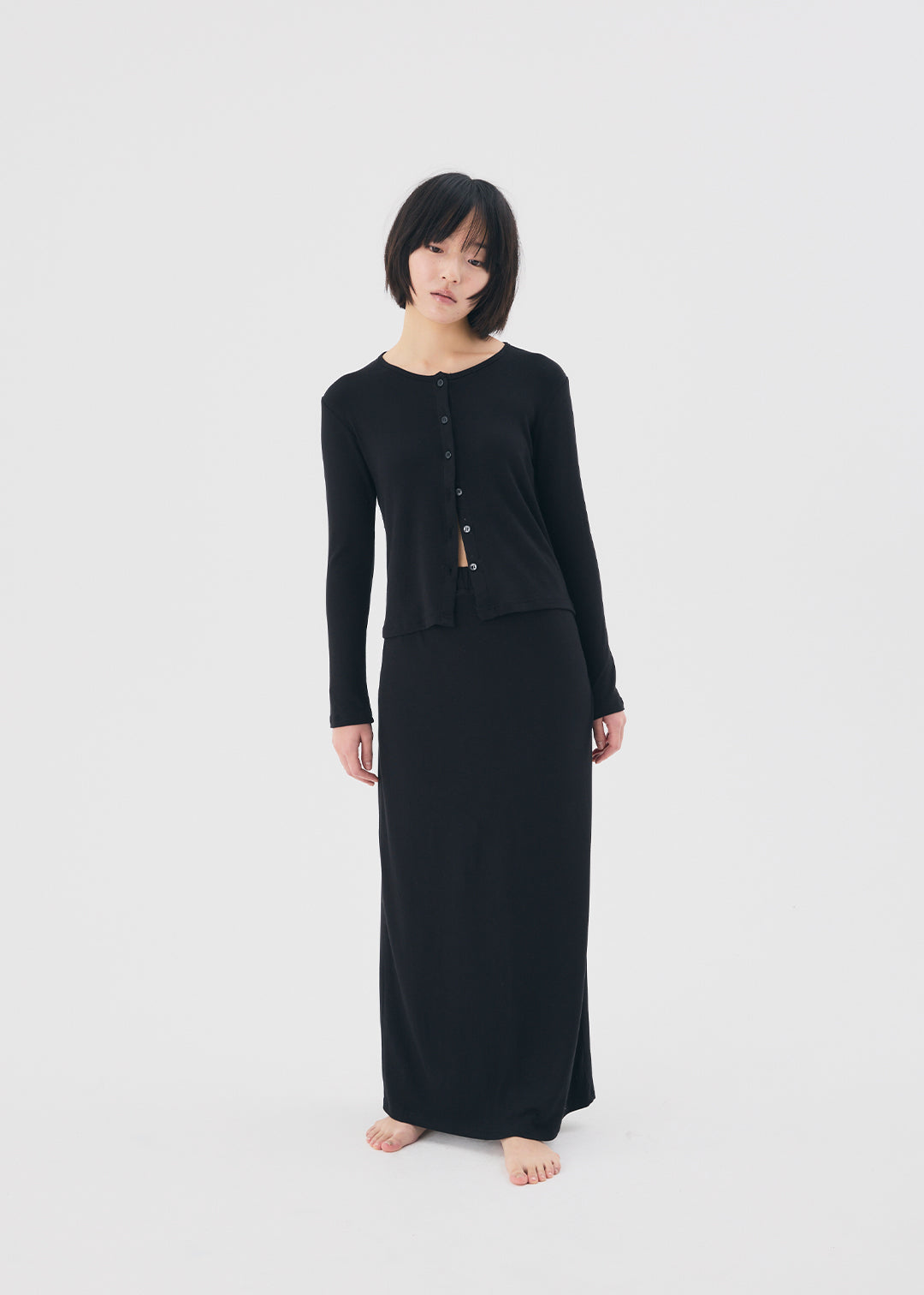 スカート commesi studio Set Up Skirt(black) Set Up Skirt (Black) – COMME SI STUDIO