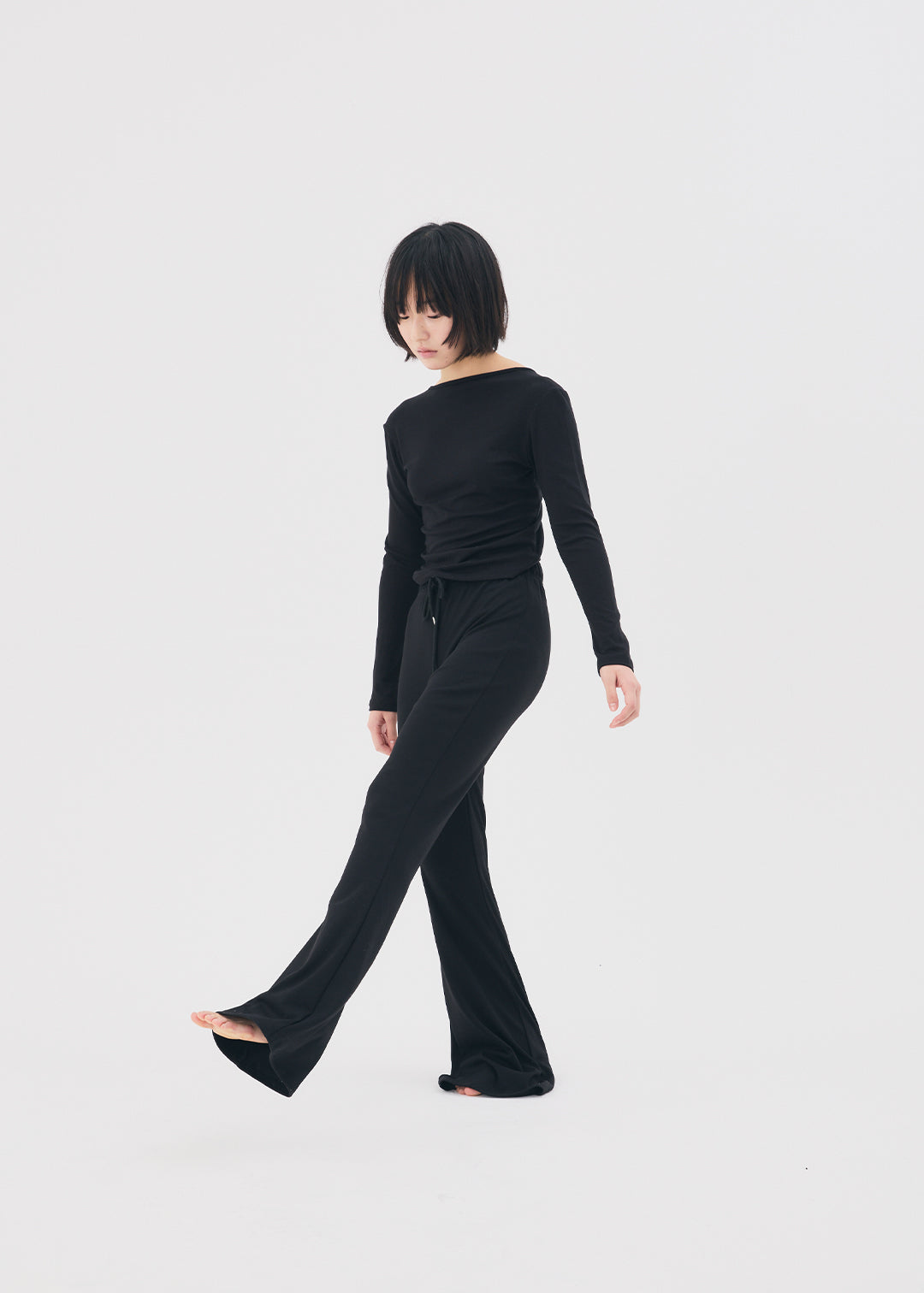 【NEW】Basic Stretch Leggings (Black)