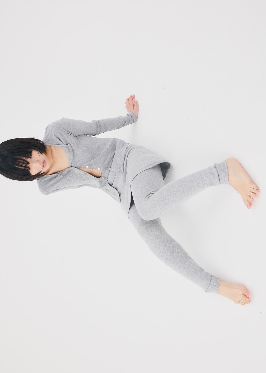 【RESTOCK】Docking Skirt Leggings (Gray)