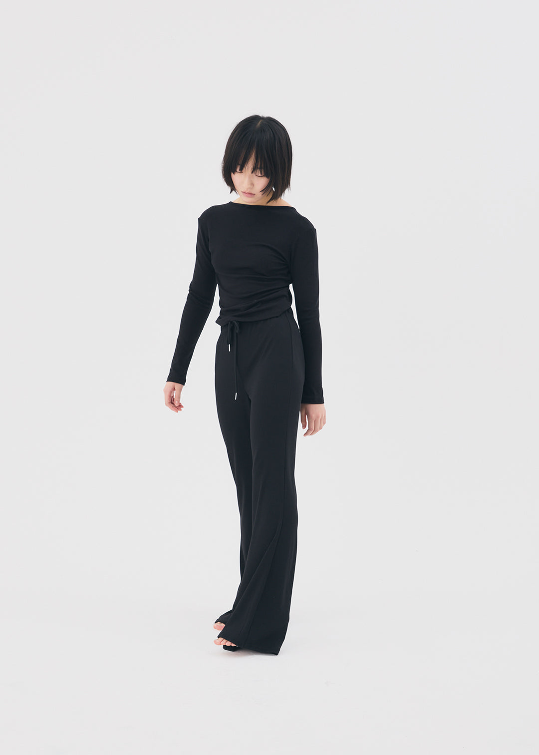 【NEW】Basic Stretch Leggings (Black)