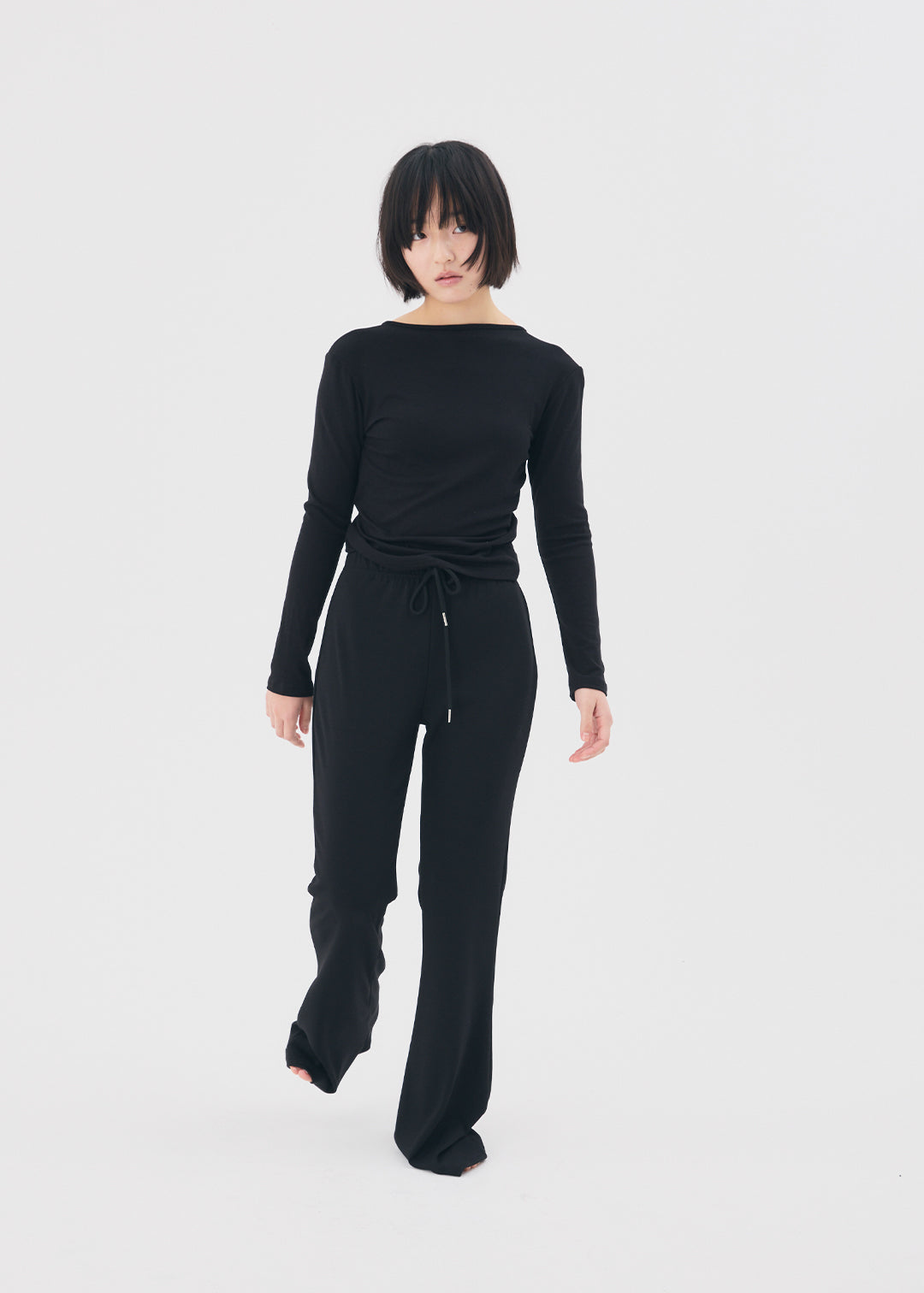【NEW】Basic Stretch Leggings (Black)