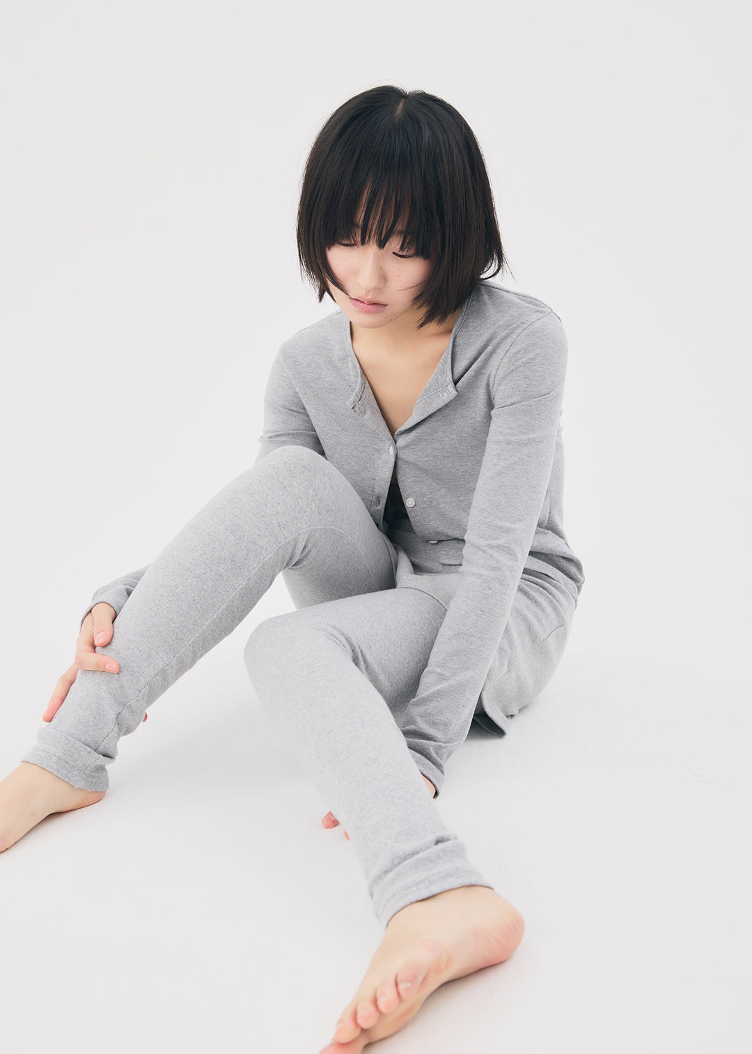 【RESTOCK】Docking Skirt Leggings (Gray)