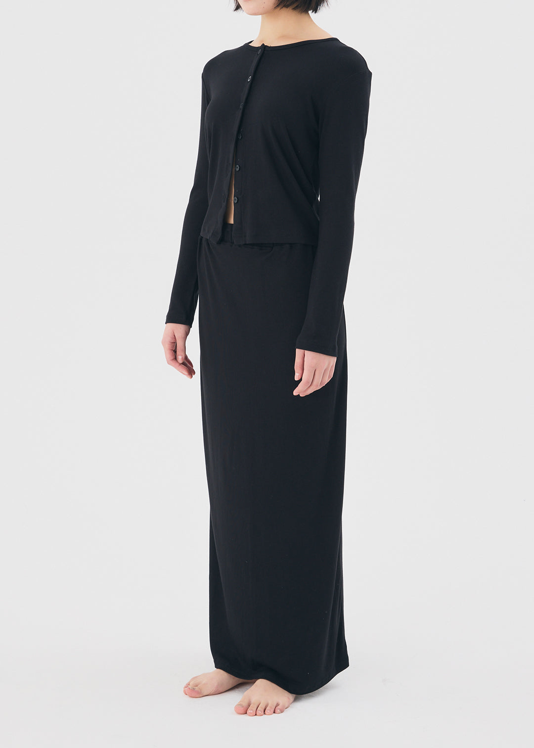 【NEW】Set Up Skirt (Black)