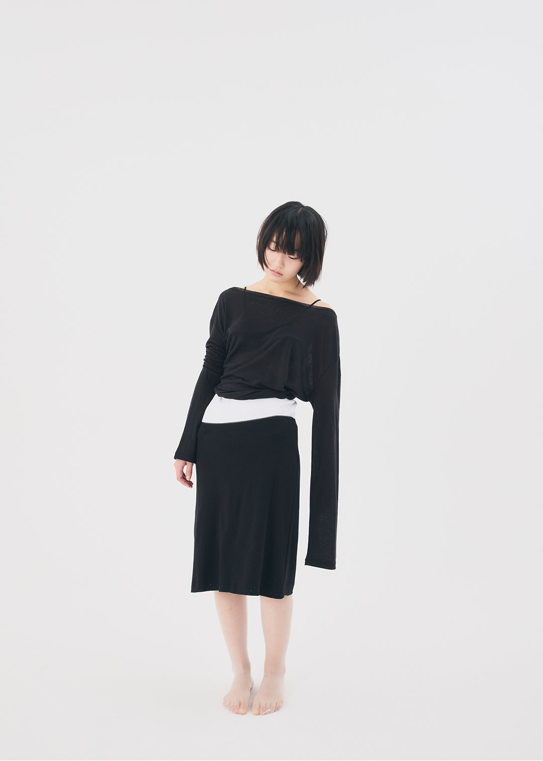 【NEW】Cotton Skirt (White)
