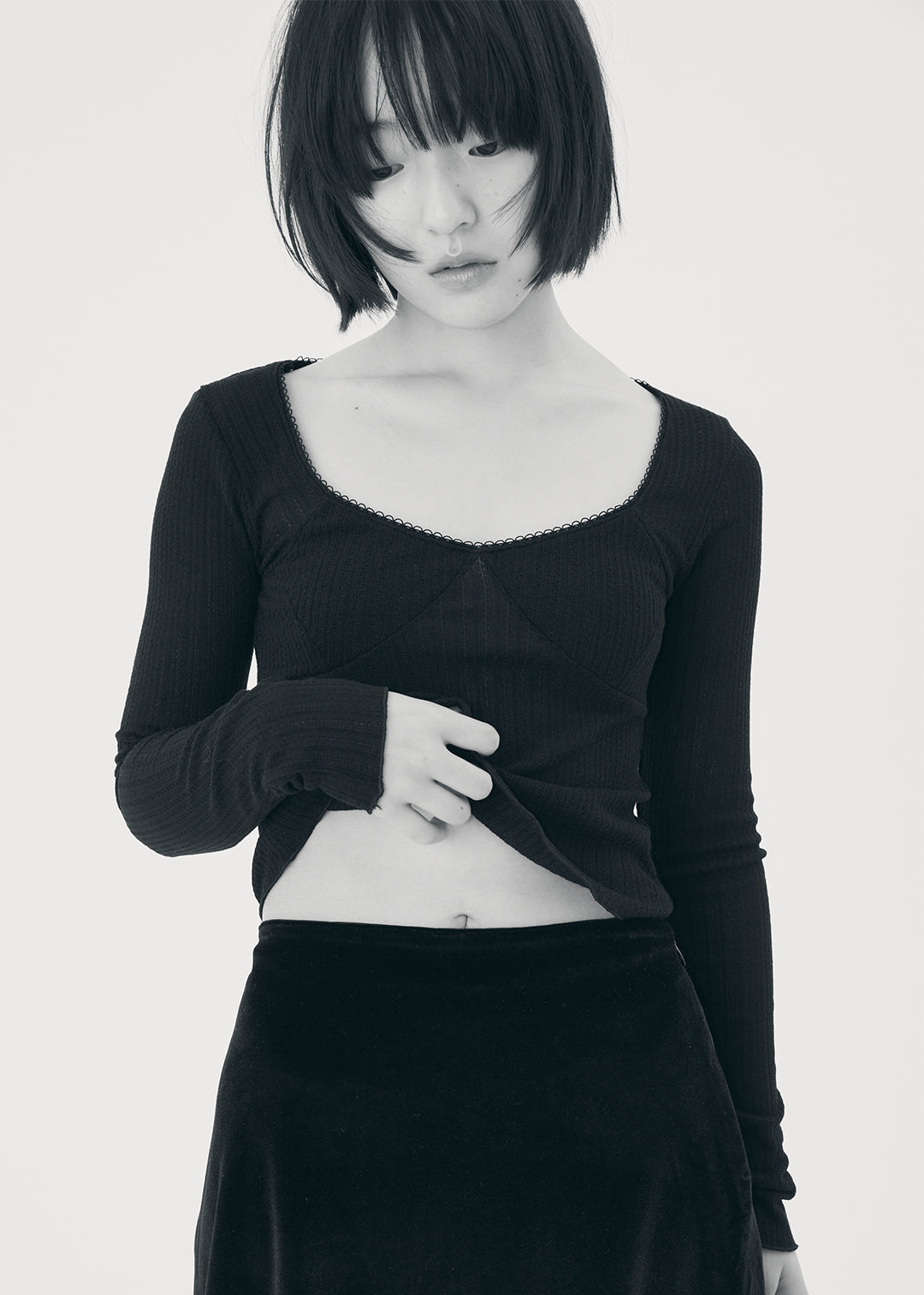 【NEW】Lingerie Top (Black)