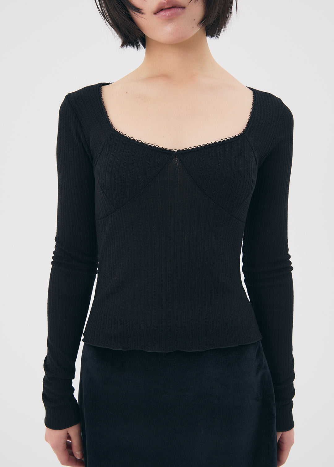 【NEW】Lingerie Top (Black)