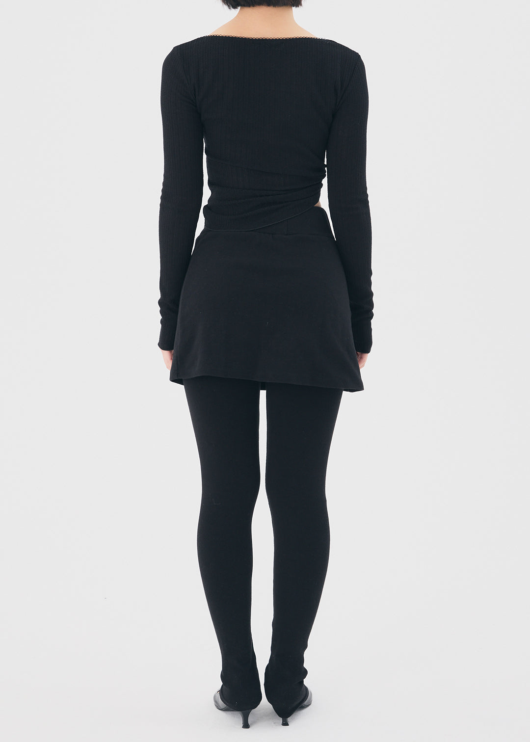 【RESTOCK】Docking Skirt Leggings (Black)