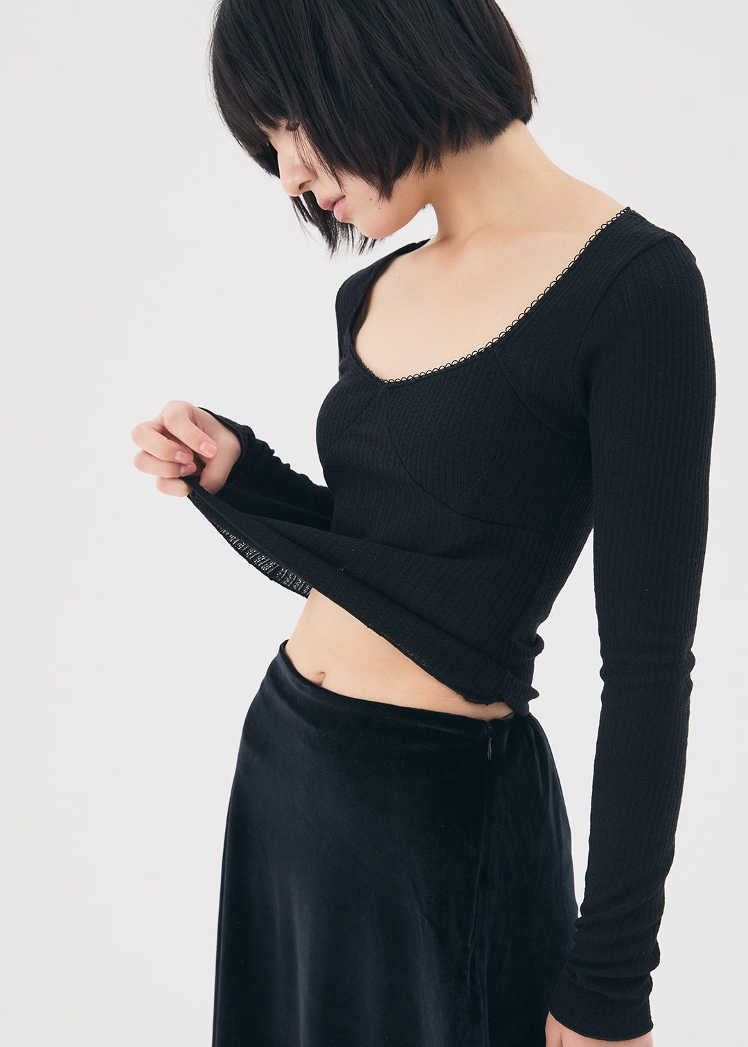 【NEW】Lingerie Top (Black)