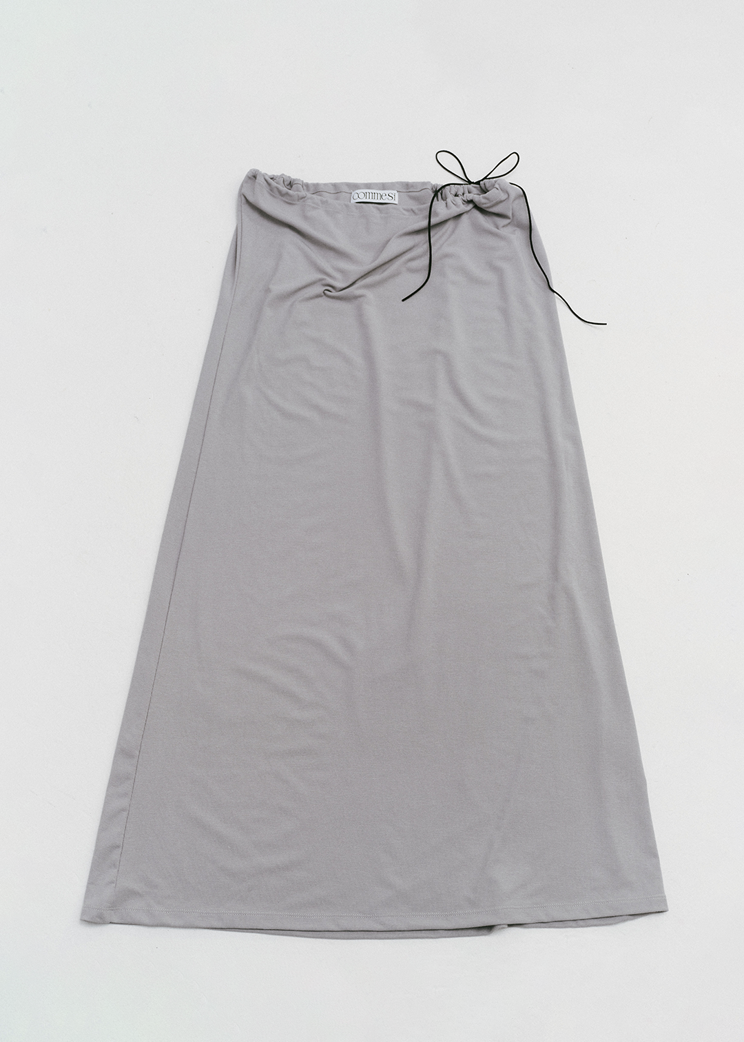 【10/3(Sat) 11:00】Drawstring Long Skirt (Gray)