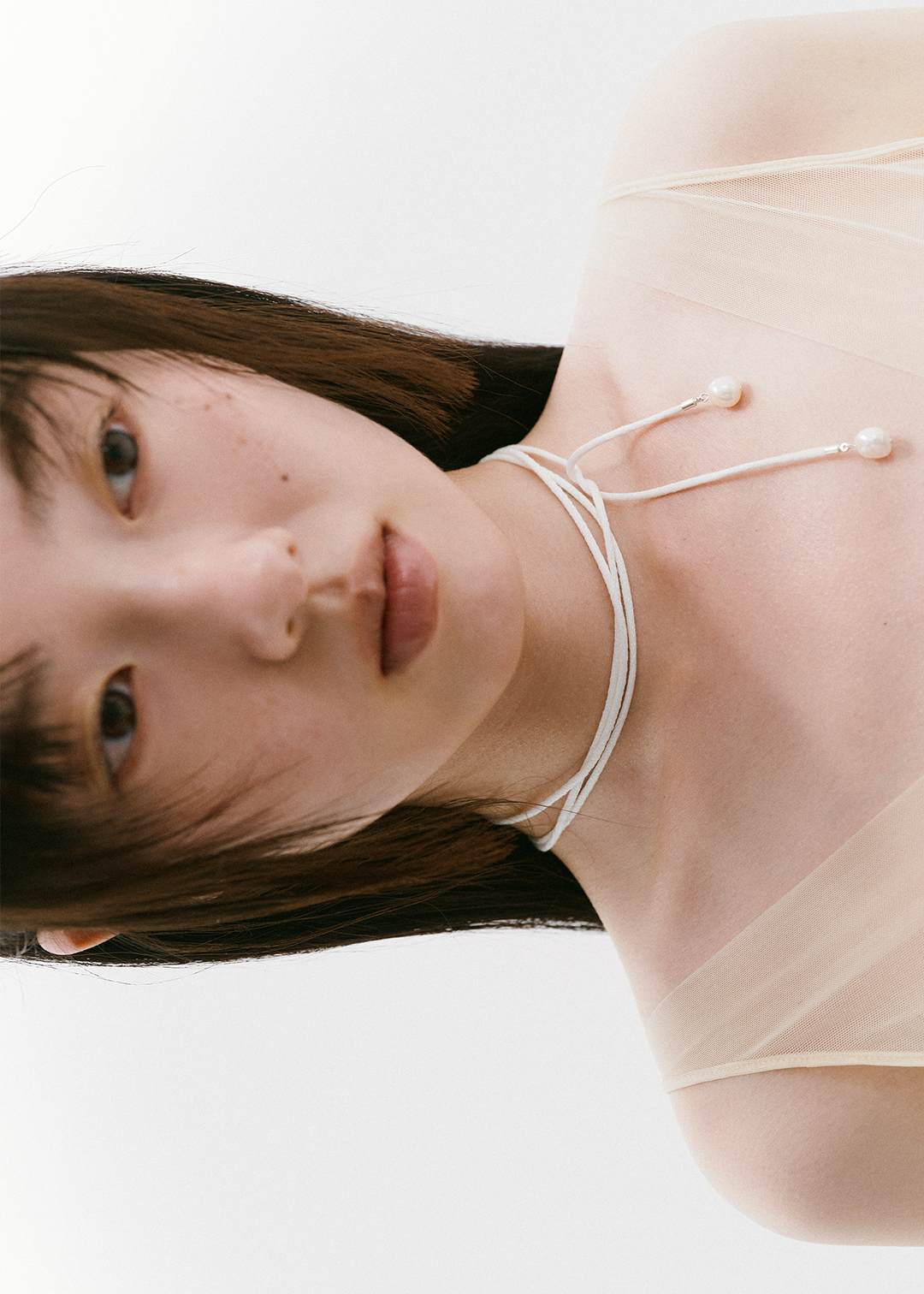 【10/3(Sat) 11:00】Pearl Line Necklace (Ivory)