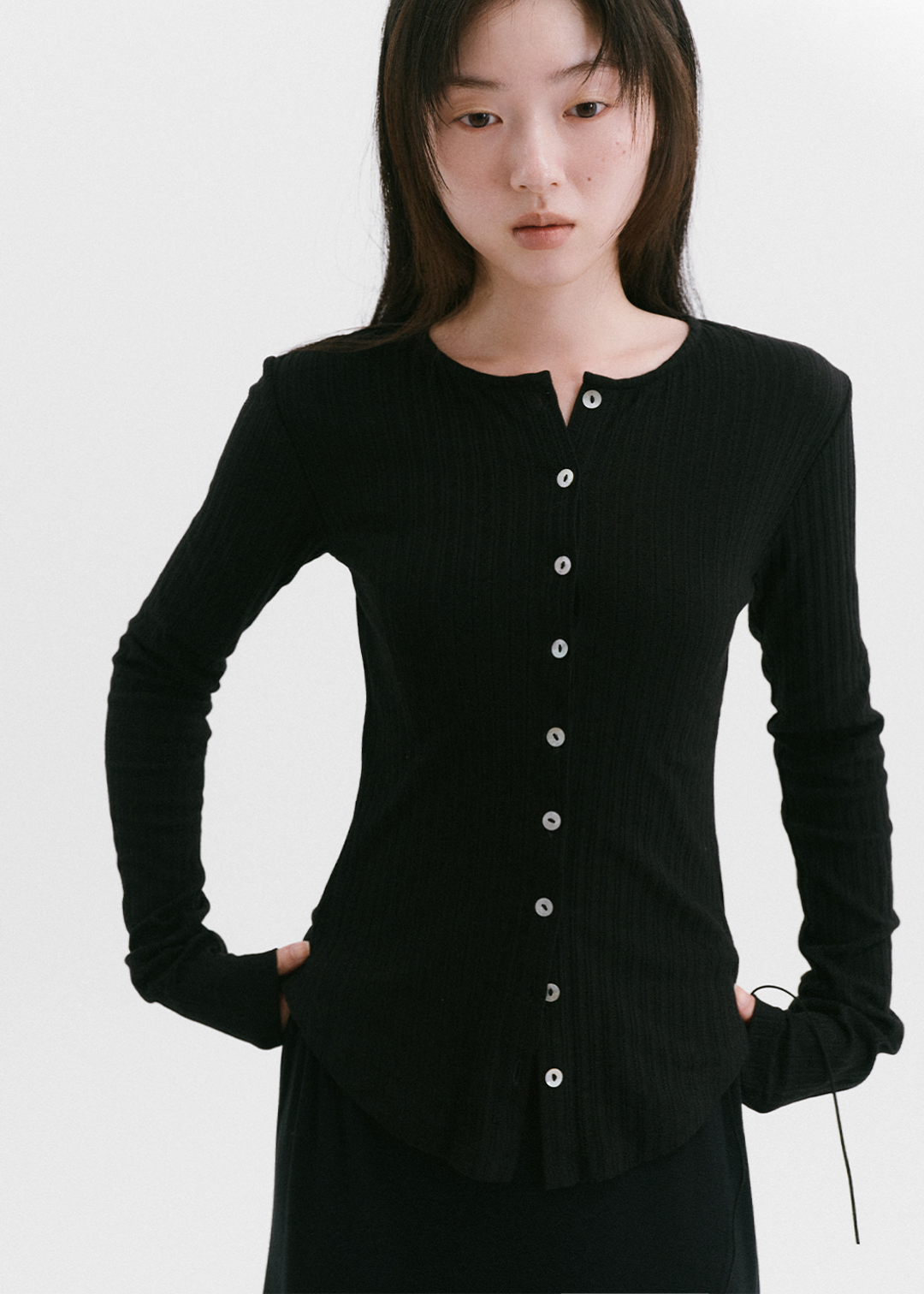 【10/3(Sat) 11:00】Ripple Cardi (Black)