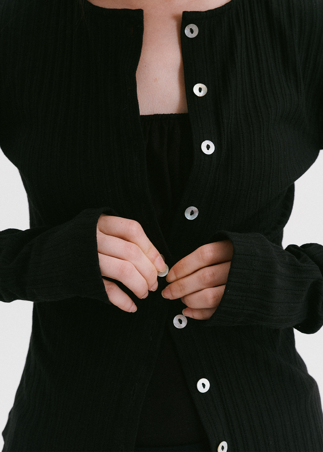 【10/3(Sat) 11:00】Ripple Cardi (Black)