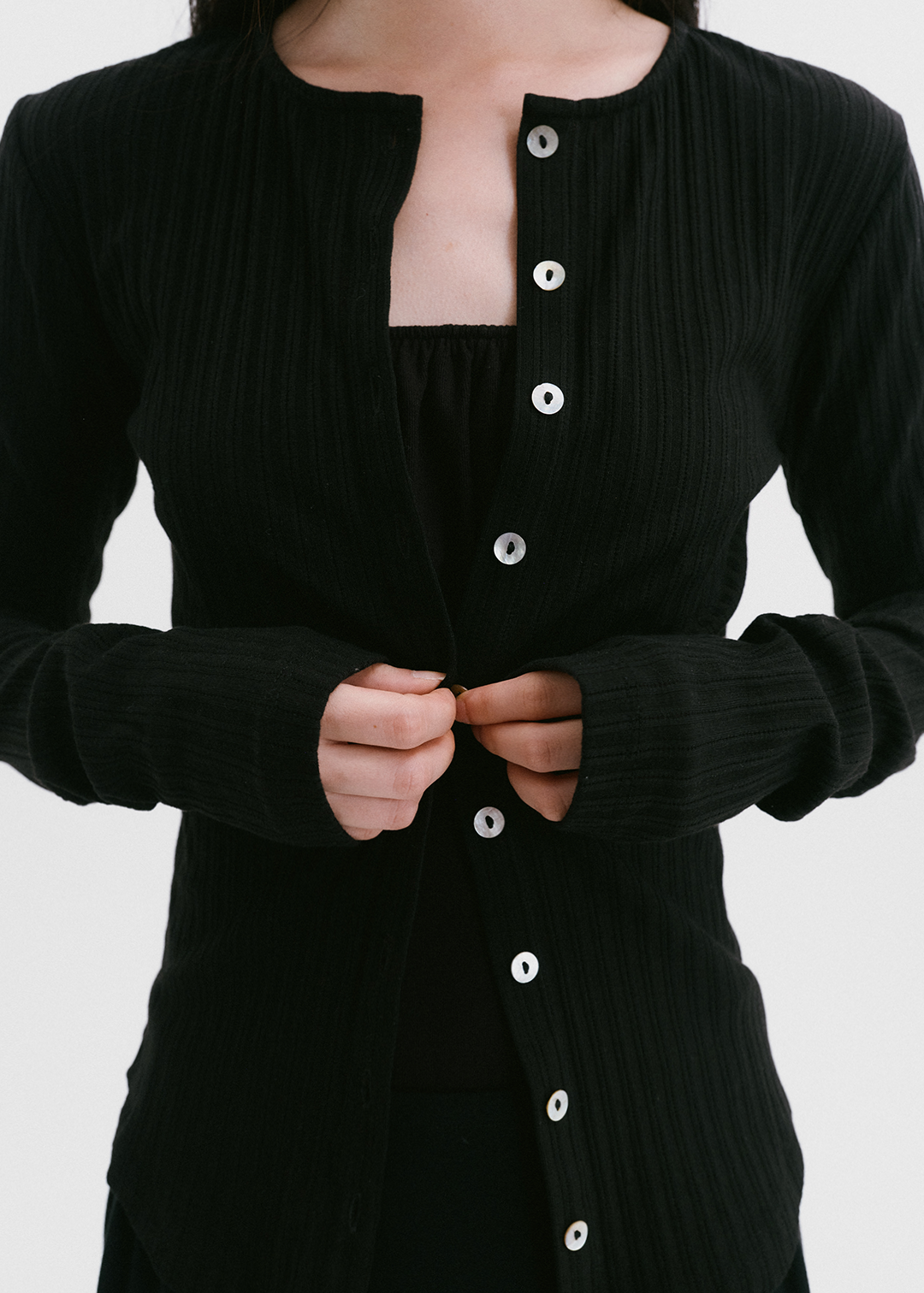 【10/3(Sat) 11:00】Ripple Cardi (Black)