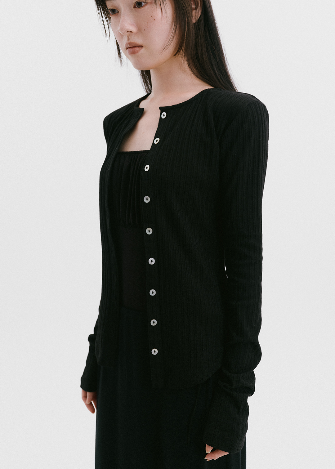 【10/3(Sat) 11:00】Ripple Cardi (Black)