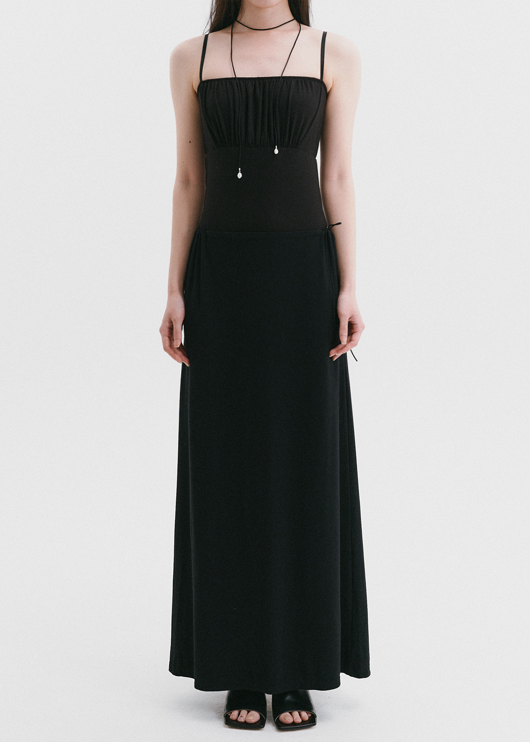 【10/3(Sat) 11:00】Gather Body Suit (Black)