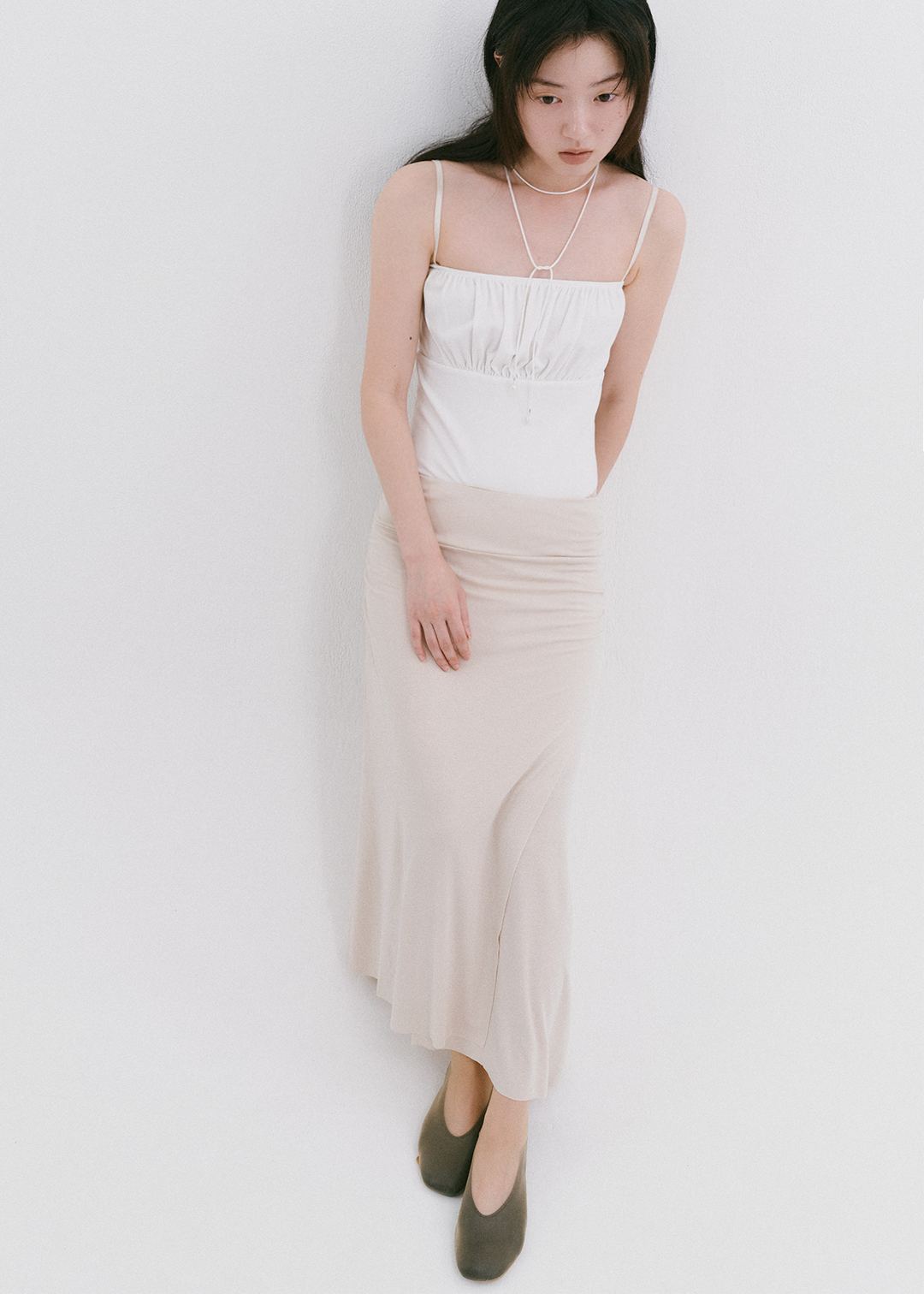 【10/3(Sat) 11:00】Essential Skirt (Beige)